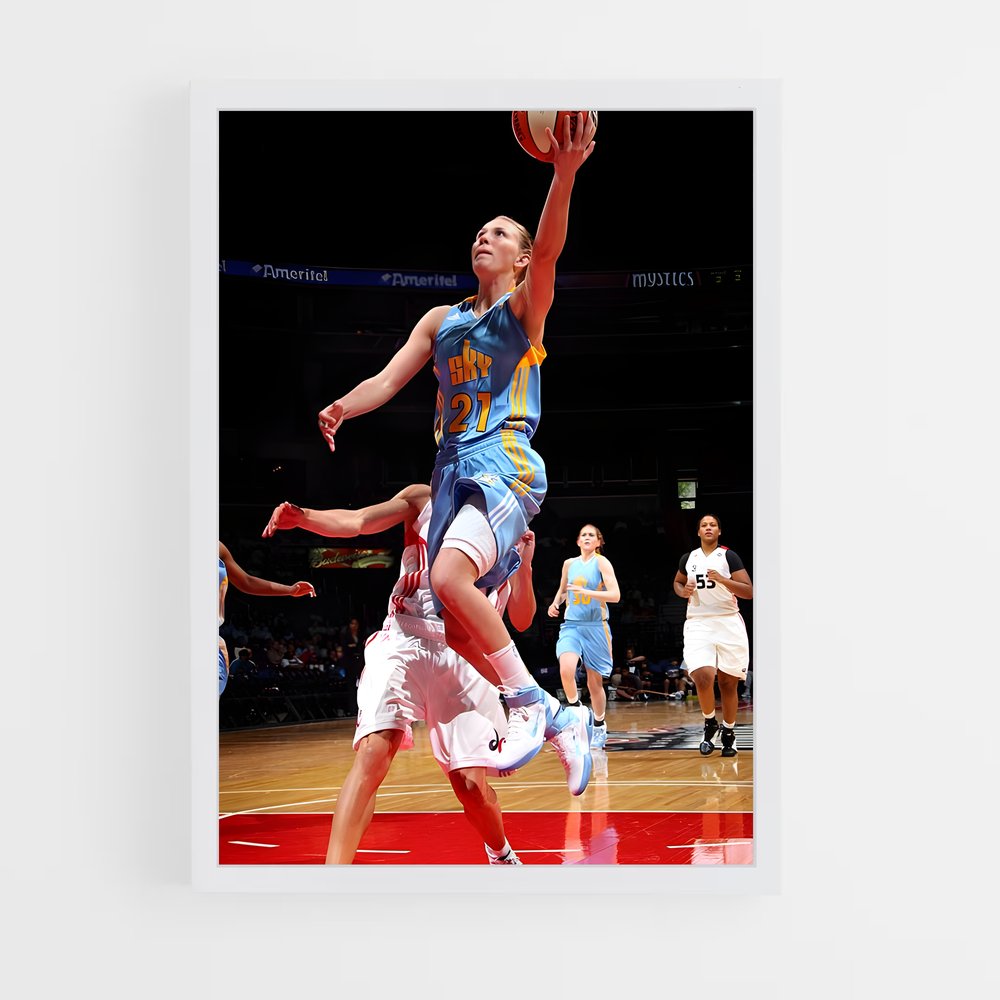 Poster Courtney de vandersloot – affiche Basketball (vue 3)